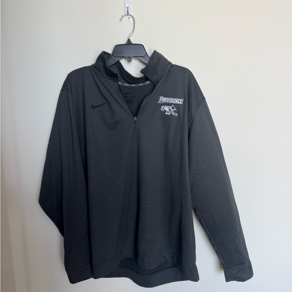 Providence College Hockey National Championship Nike Grey Dri-FIT Quarter Zip